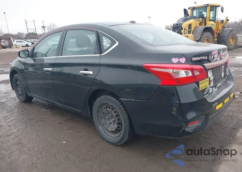 2016 Nissan Sentra Fe+ S/S/Sl/Sr/Sv from USA, damaged, VIN 3N1AB7AP1GY305092